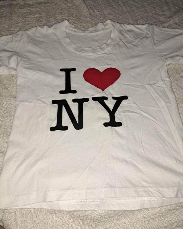 I ❤️ NY Baby Tee (Category: Shirts) located in Batangas. Submitted by aintjayy (Listing ID 1211627186, Image 3). Description: - small - good quality.
