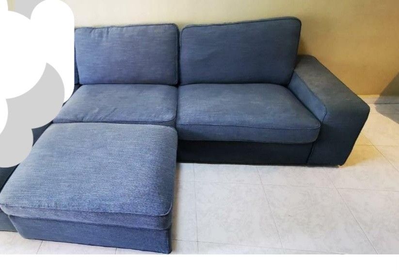 IKEA KIVIK EXCLUSIVE COMFORTABLE SOFA WITH WASHABLE COVERS AND STORAGE