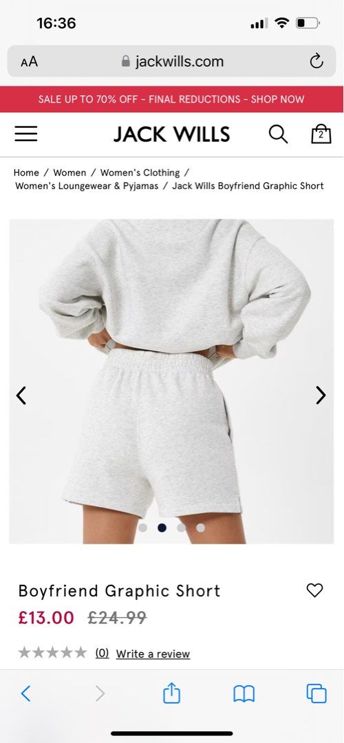 Jack wills shop lounge shorts