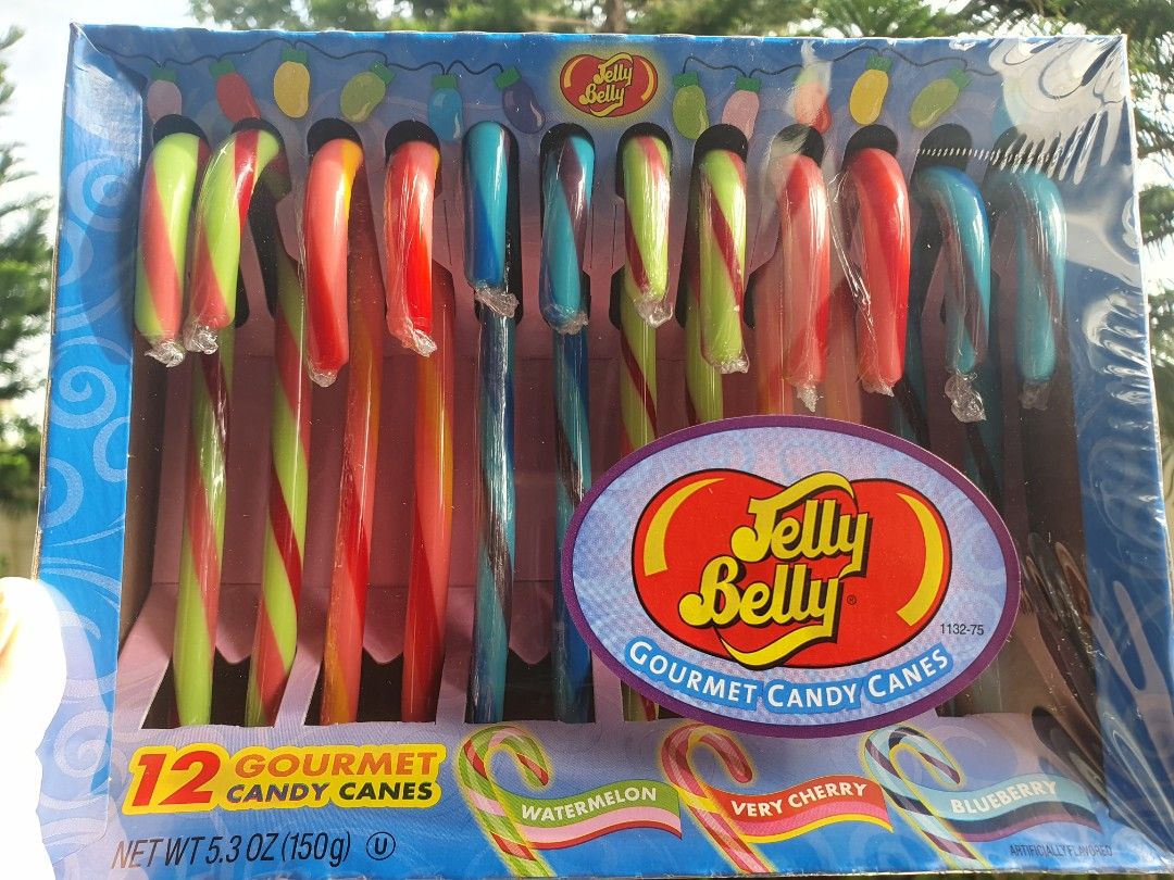 Jelly Belly Gourmet Candy Canes, Food & Drinks, Packaged & Instant Food