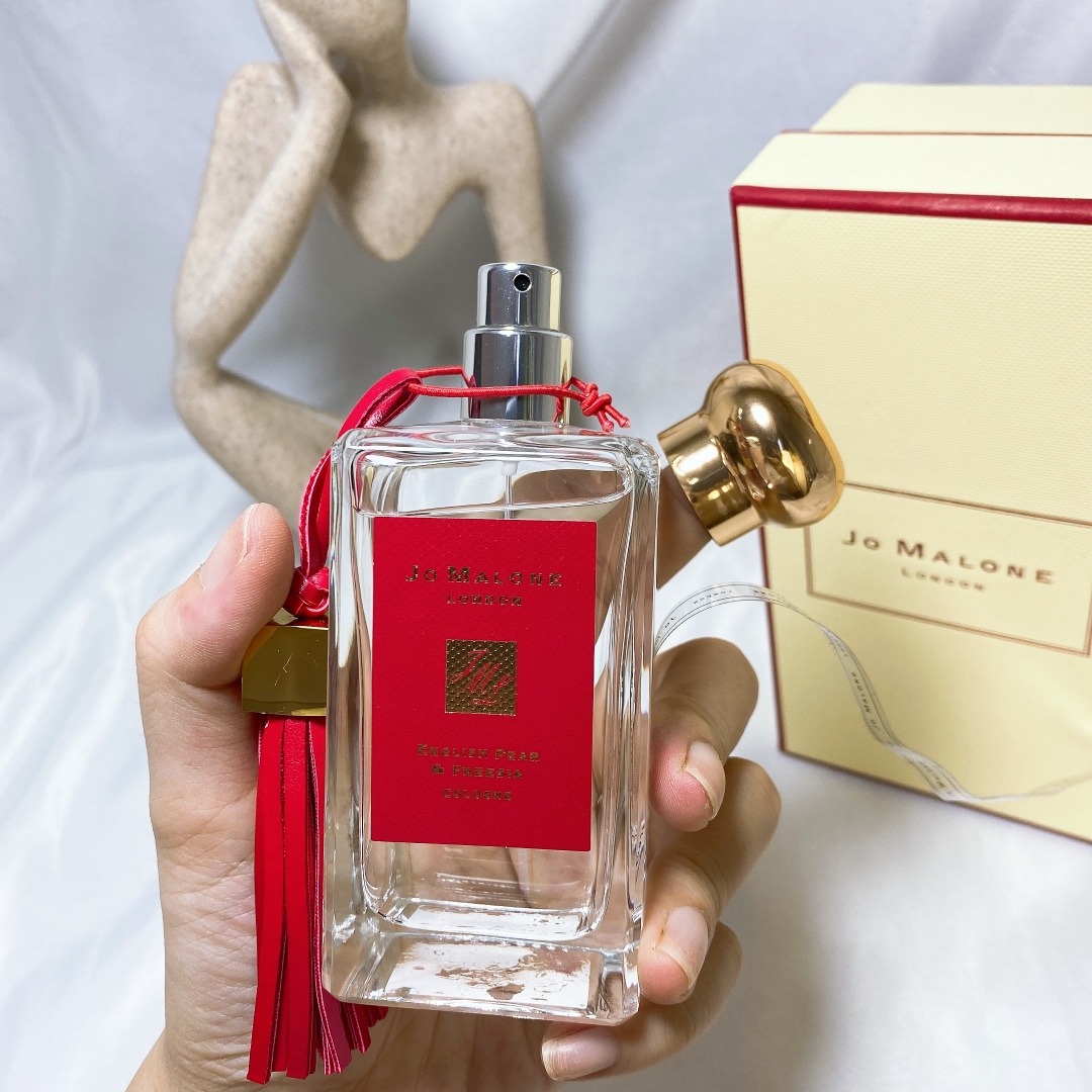 JO MALONE ENGLISH PEAR & FREESIA COLOGNE 100ML RED LABEL BOX EDITION, Beauty & Personal Care