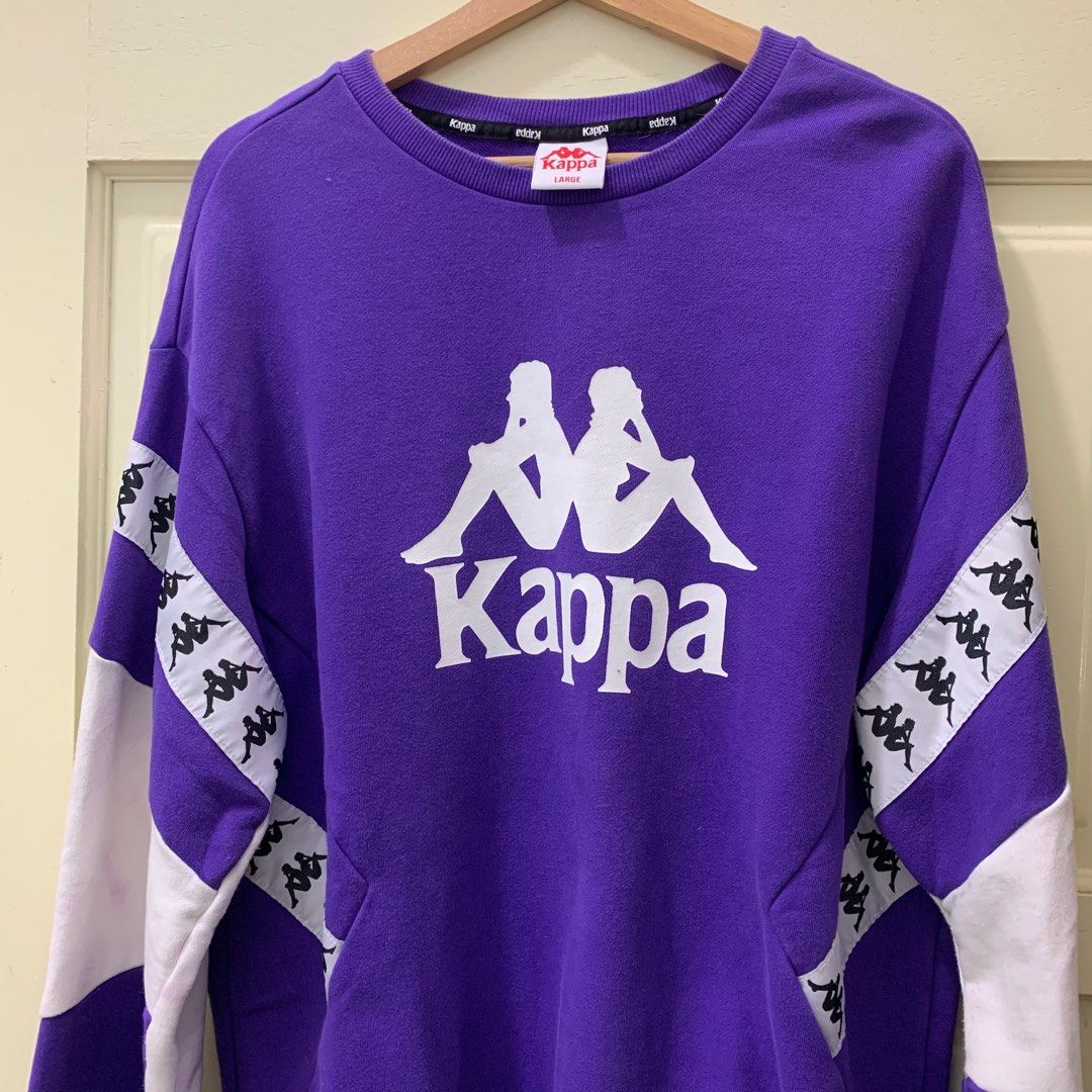 Purple discount kappa sweater
