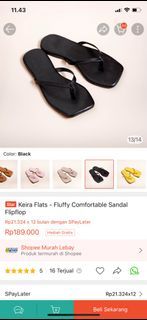 Keira sandal black hitam