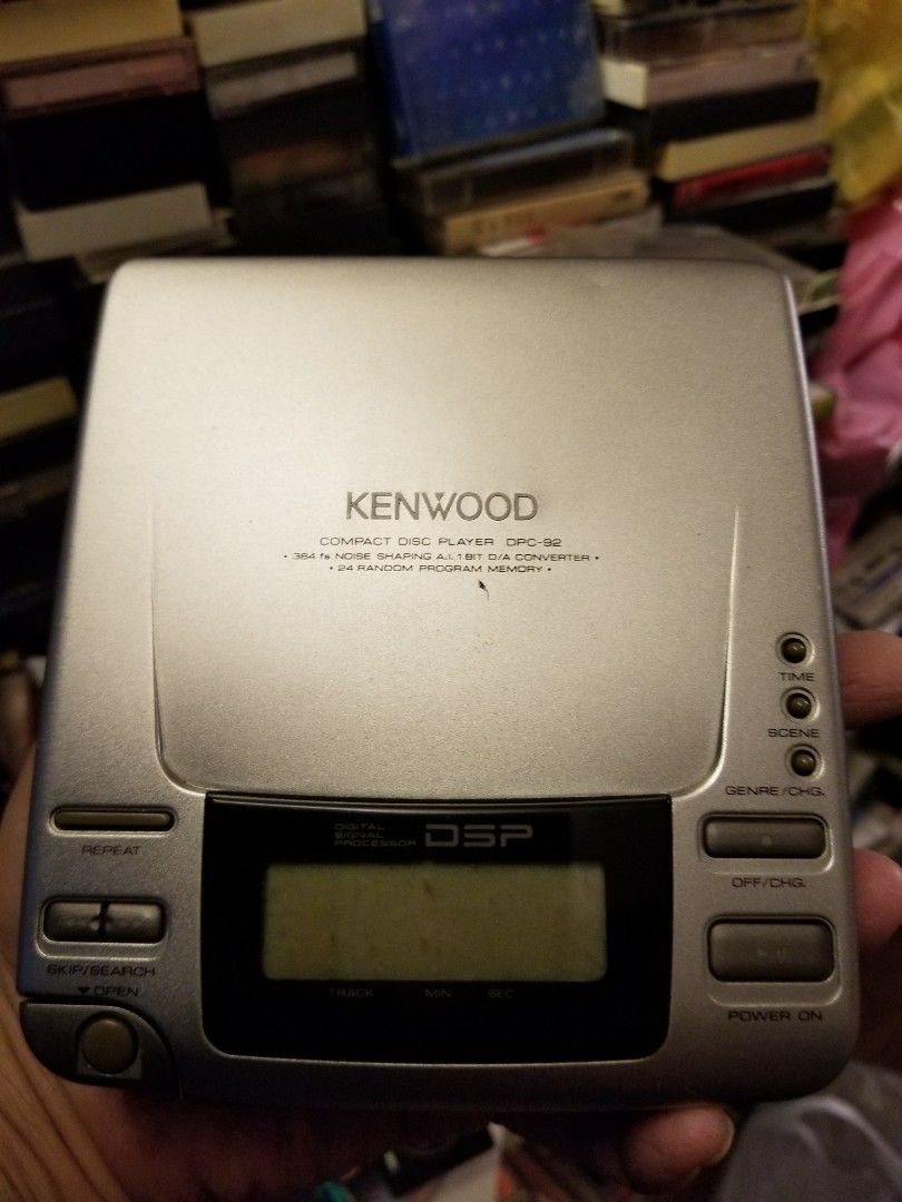 Kenwood DPC 92 CD walkman 隨身聽, 音響器材, 可攜式音響設備- Carousell