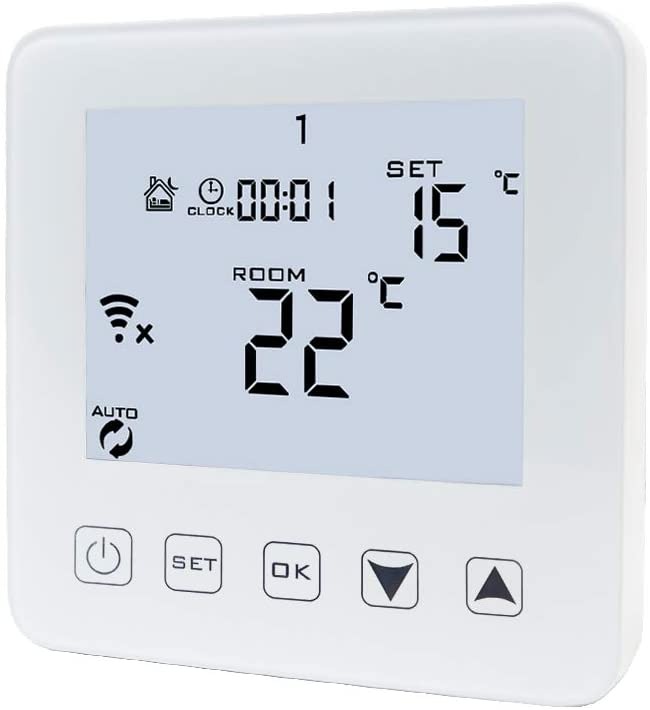 KETOTEK Smart WiFi Programmable Thermostat Electric Underfloor Heating