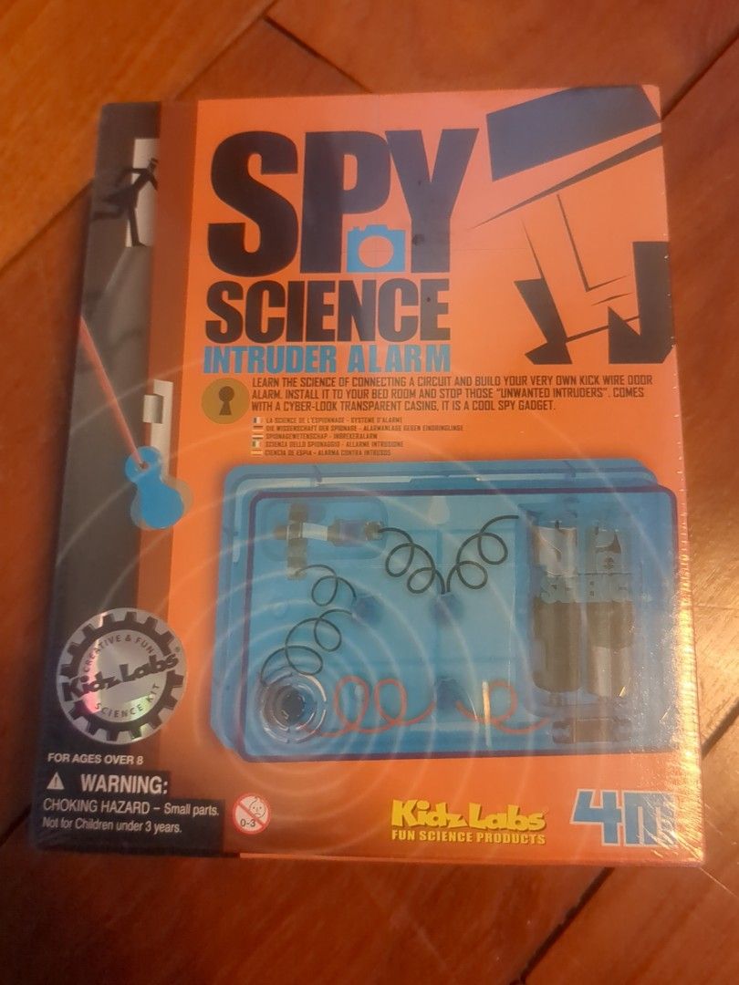 Spy science intruder 2025 alarm