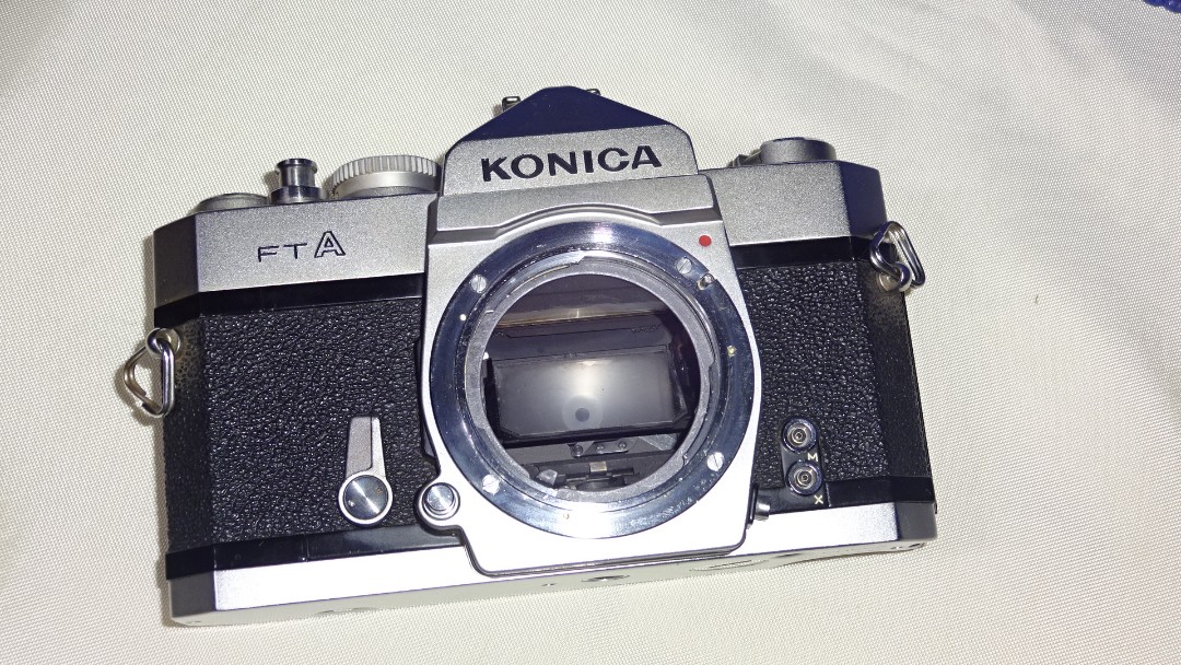 Konica FTa Film SLR Camera, Photography, Cameras on Carousell