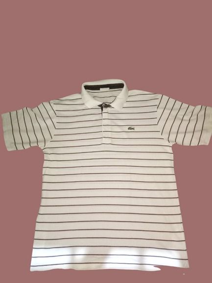 Lacoste Polo Shirt (Category: Tshirts & Polo Shirts ) located in Manila. Submitted by da666ul (Listing ID 1211671420, Image 2). Description: Lacoste Sport Size 5 20.5x27.5.