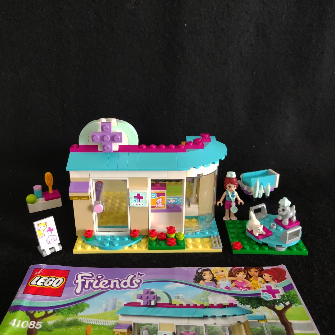 LEGO Friends 41085 Vet Clinic Set With Box Hobbies Toys