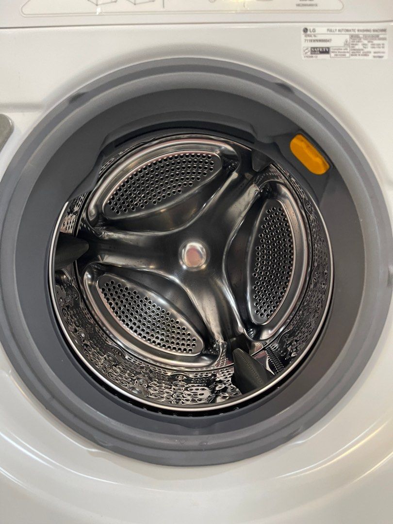 LG FG1410H3W Direct Drive Front Load Washer Cum Dryer 10 / 7KG, TV