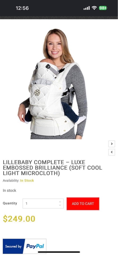 Lillebaby Complete Luxe Embossed Brilliance Babies Kids