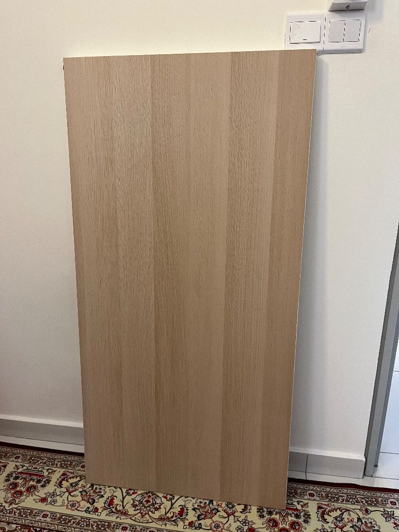 IKEA LINNMON Table Top (Oak Effect) 120x60cm, Furniture & Home Living