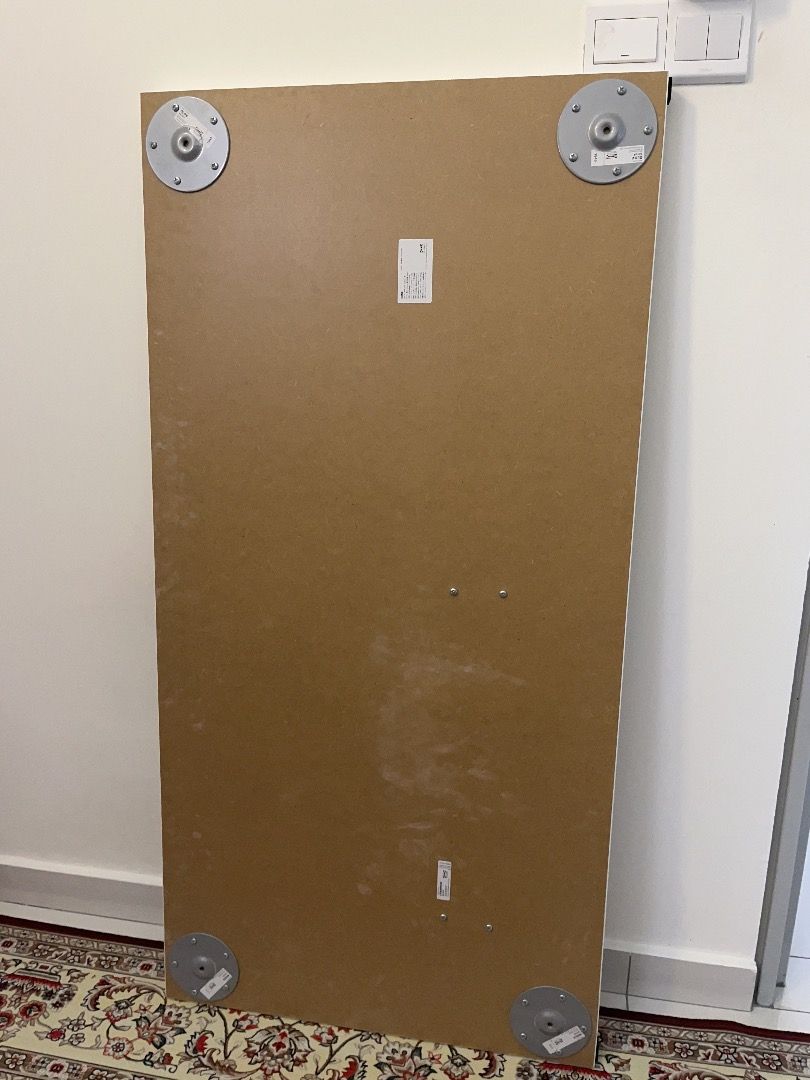 IKEA LINNMON Table Top (Oak Effect) 120x60cm, Furniture & Home Living