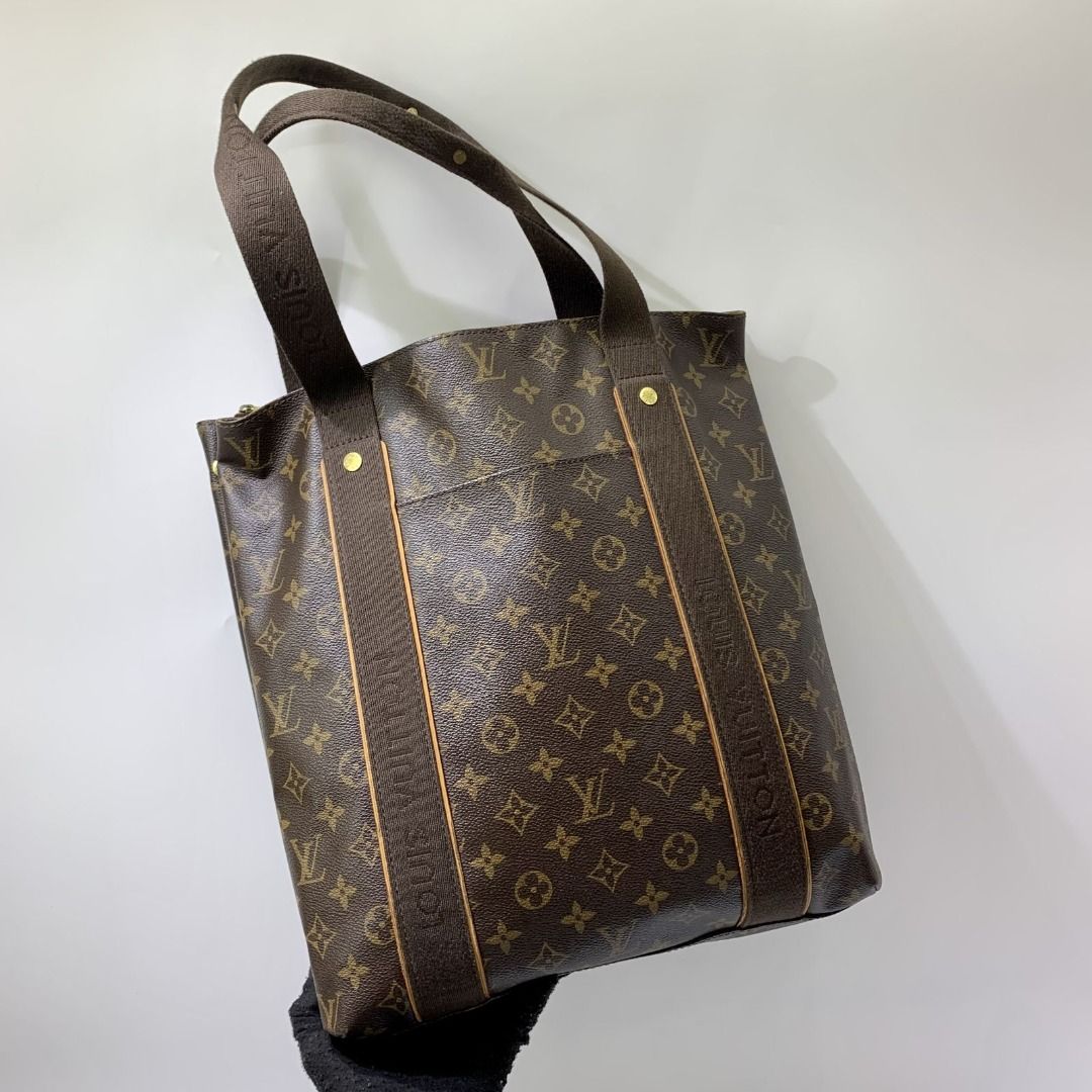 Authentic Louis Vuitton Monogram Cabas Beaubourg Tote Bag M53013