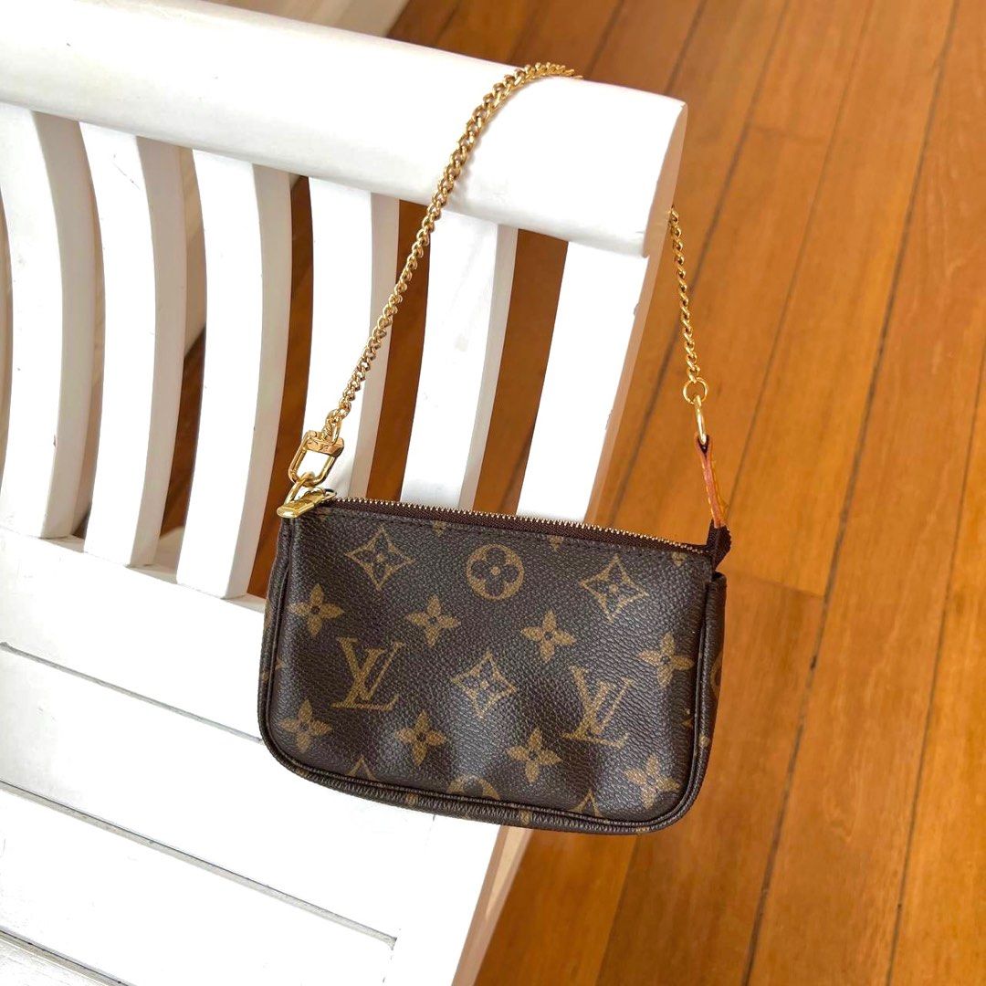 Authentic Louis Vuitton Escale Mini Pochette, Luxury, Bags & Wallets on  Carousell