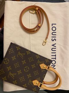 Louis Vuitton Monogram Petit Sac Plat – Moka Vintage HK