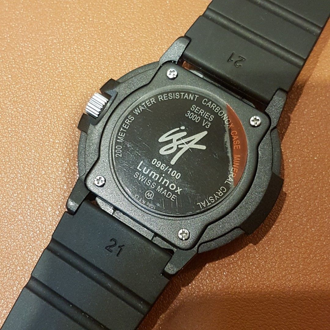 Limited Edition 100pcs Luminox 3000 IST Indonesia Sneaker Team Navy Seal Watch Men s Fashion Watches Accessories Watches on Carousell