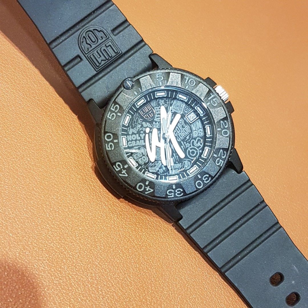 Limited Edition 100pcs Luminox 3000 IST Indonesia Sneaker Team Navy Seal Watch Men s Fashion Watches Accessories Watches on Carousell