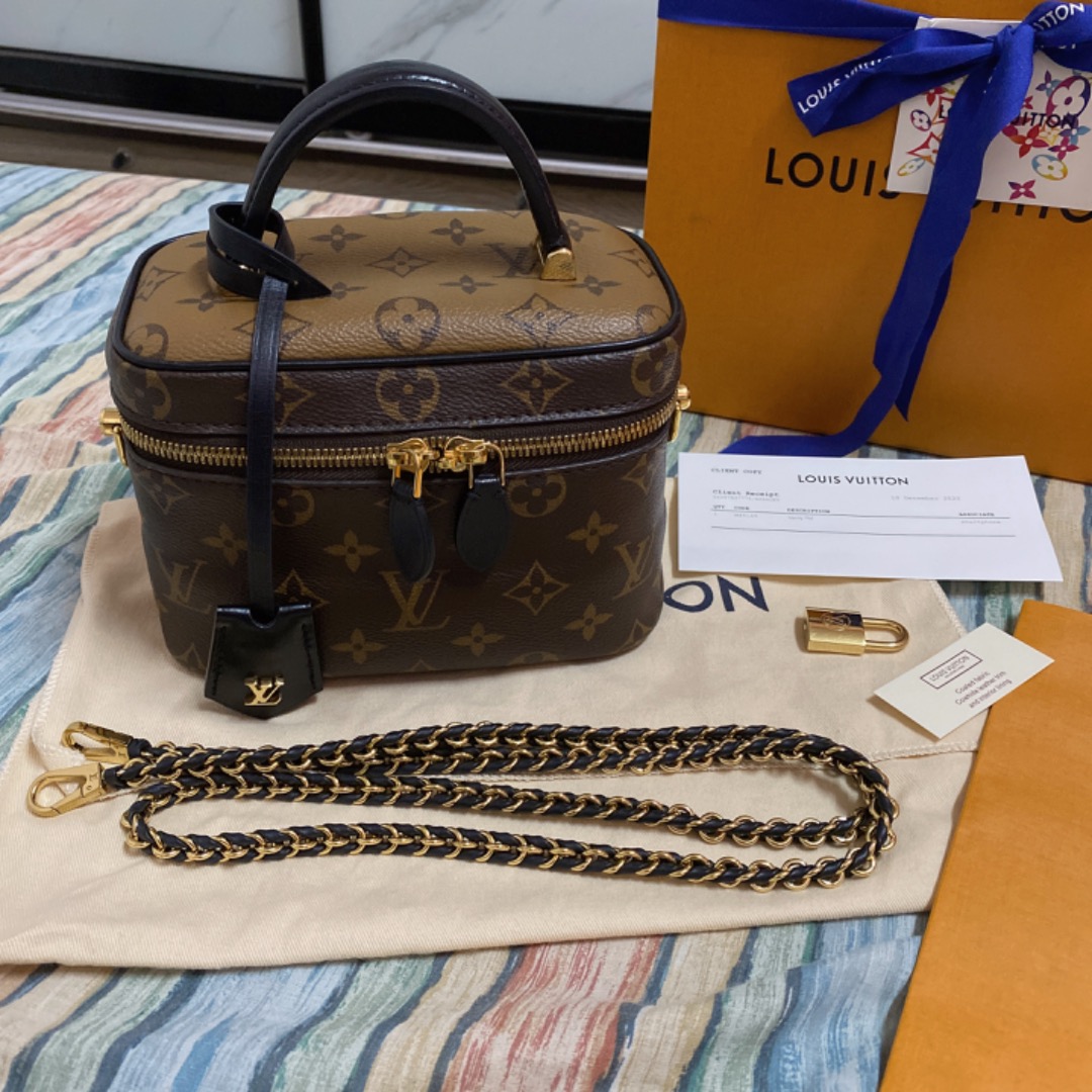 Lv vanity case pm, Luxury, Bags & Wallets on Carousell