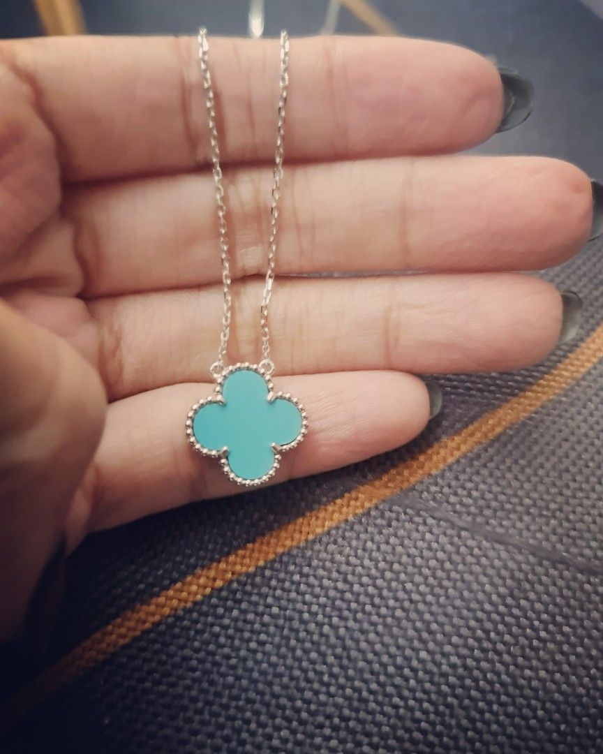 Tiffany on sale blue necklace
