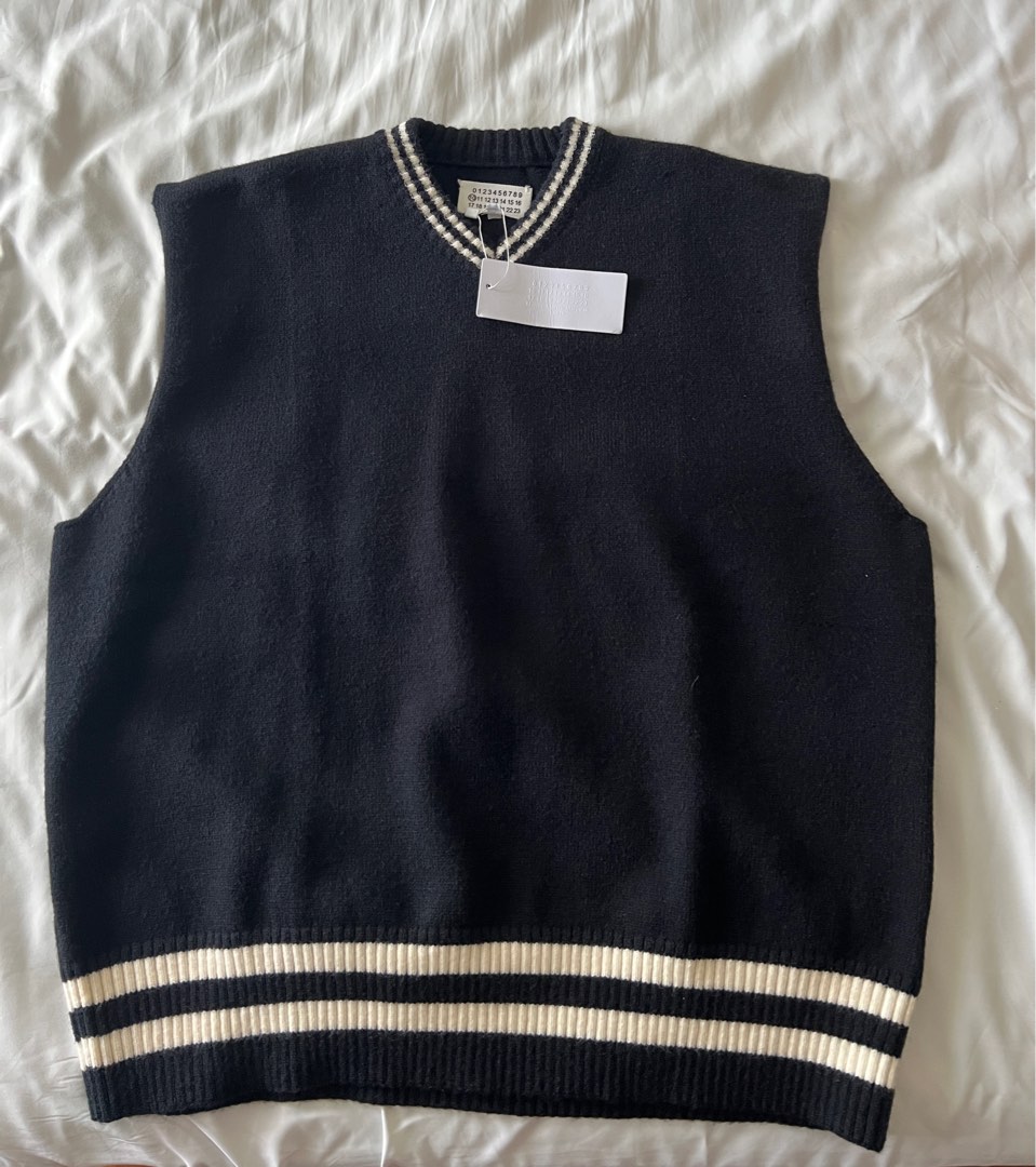 Margiela store knit vest