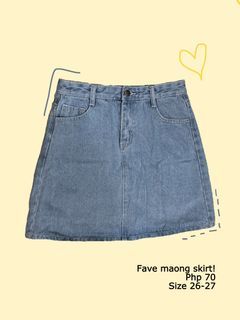 Maong Skirt