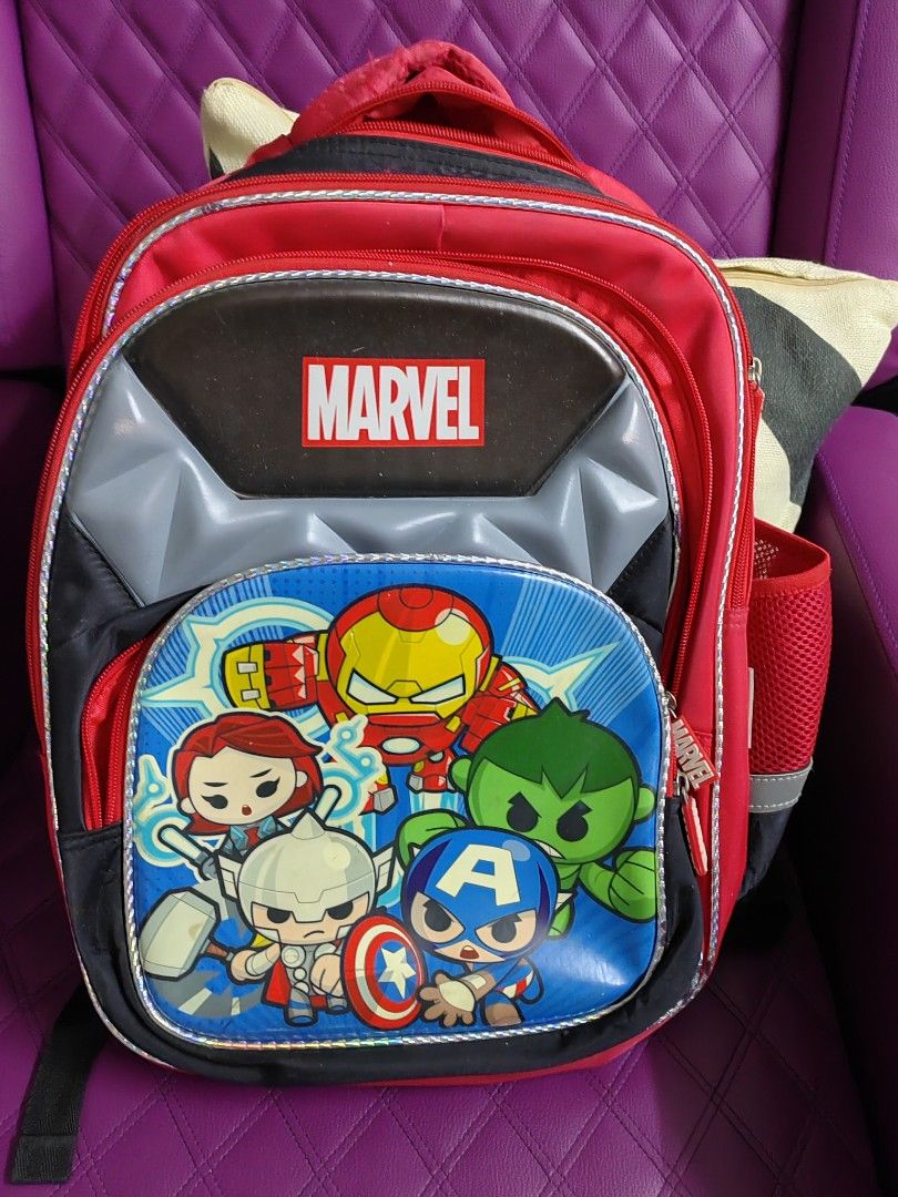 School bag on sale marvel