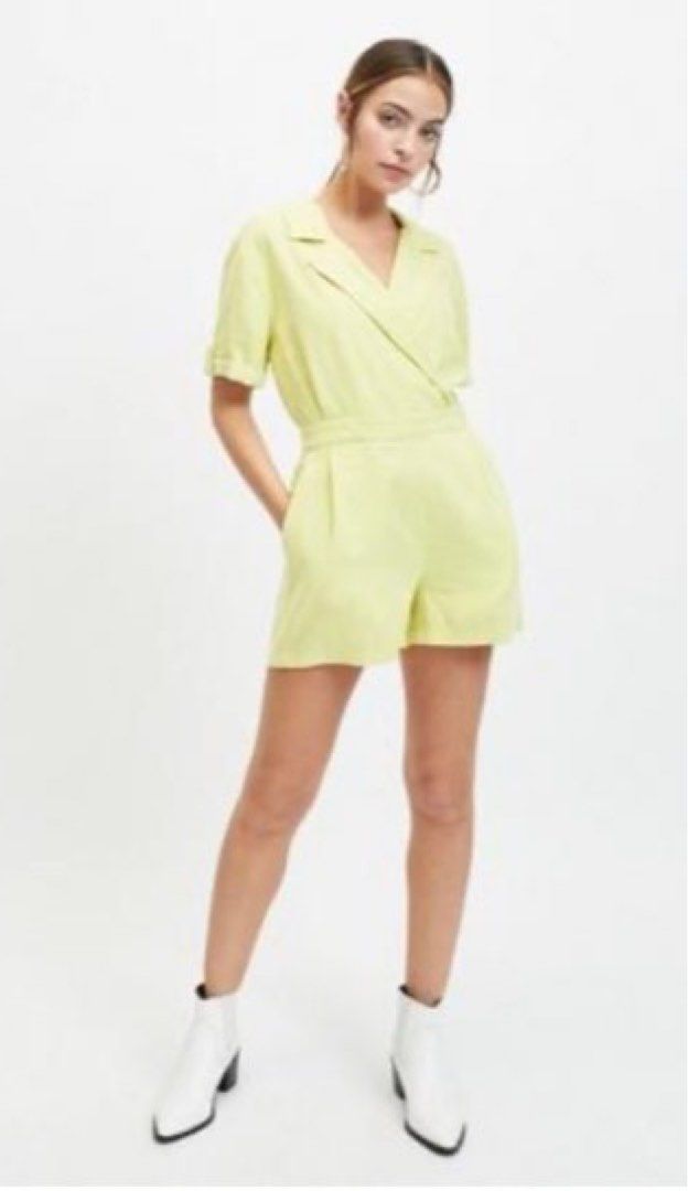 Miss selfridge petite playsuit online