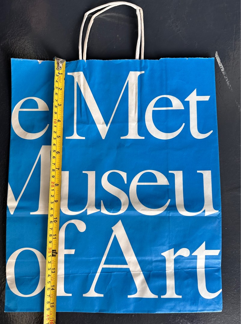 Museum of Art Paper Bag, Women's Fashion, Bags & Wallets, Shoulder Bags