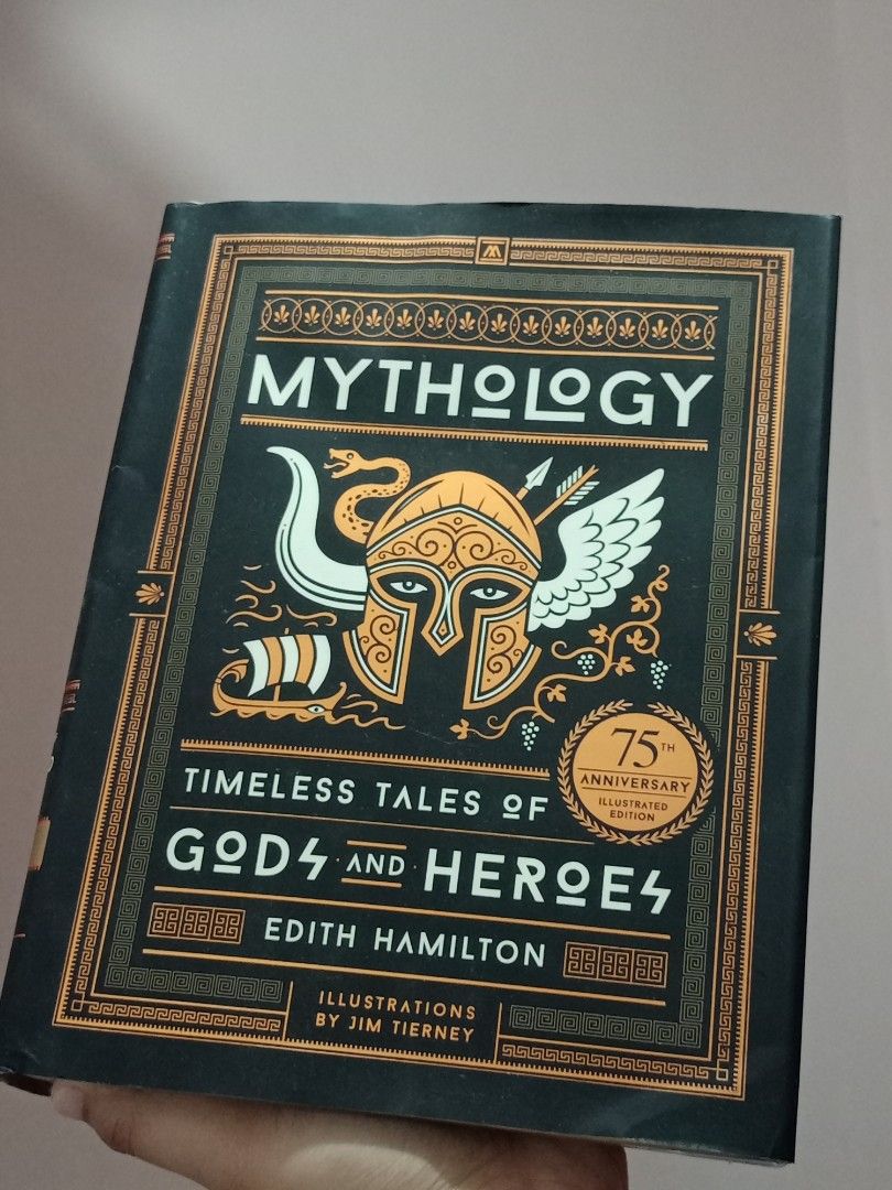 Mythology Timeless Tales of Gods and Heroes, 75th Anniversary Illustrated Edition (Hardcover