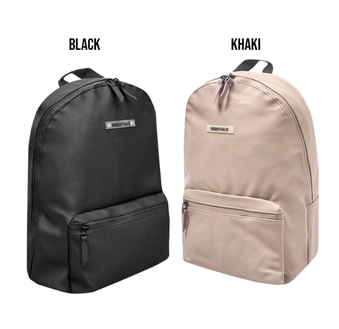 New Fear Of God Essentials Waterproof Backpack Fesyen Pria Tas