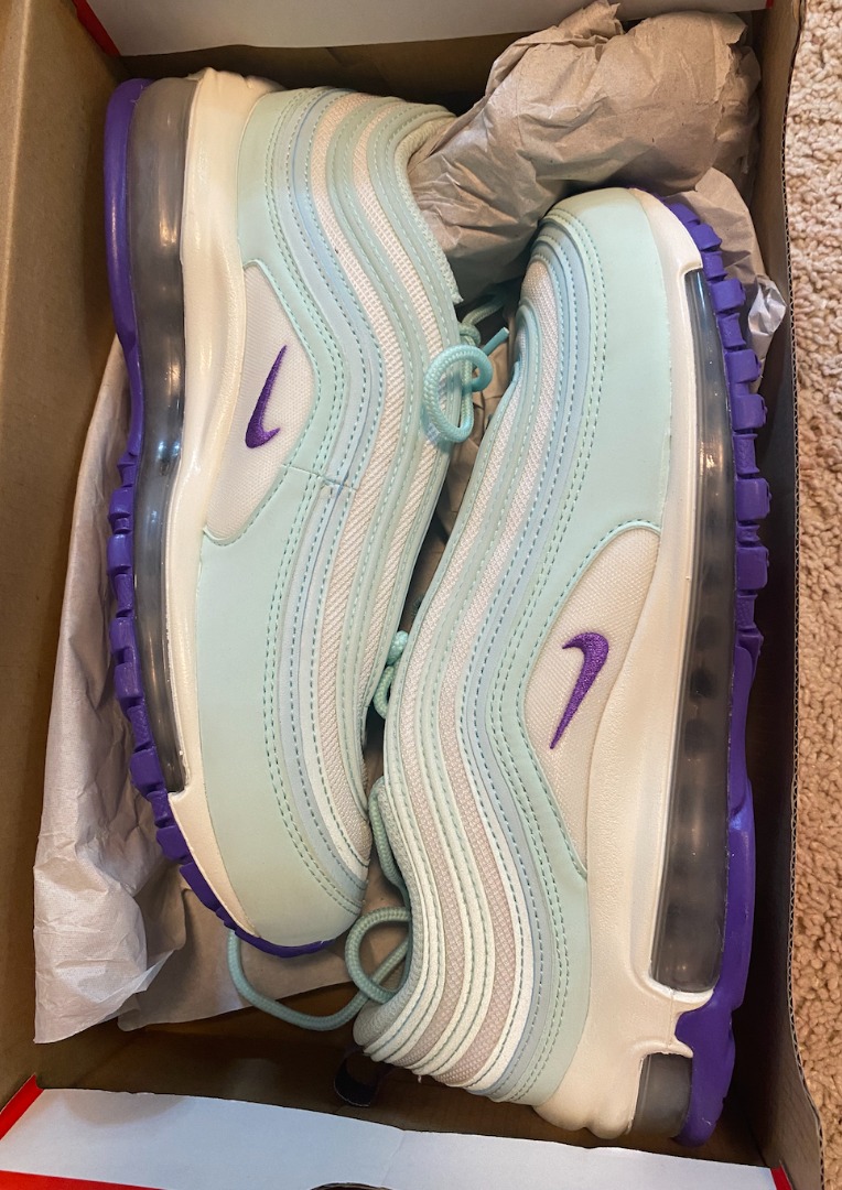 nike air max 97 pink and teal