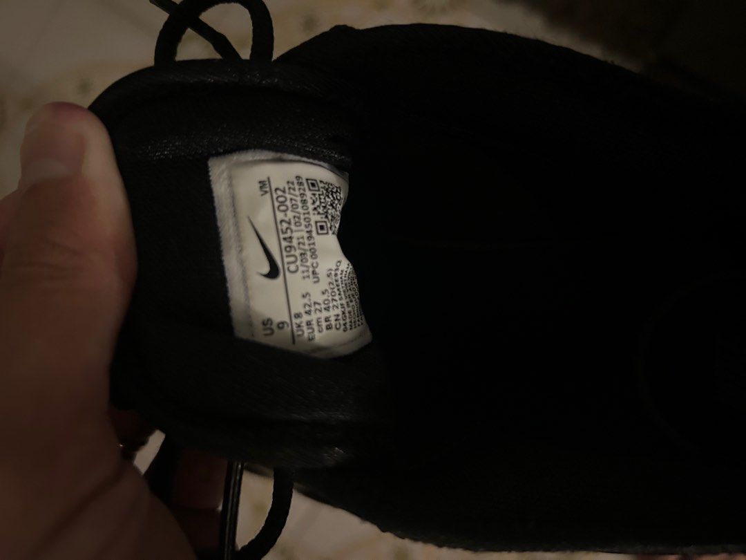 cheap all black air max