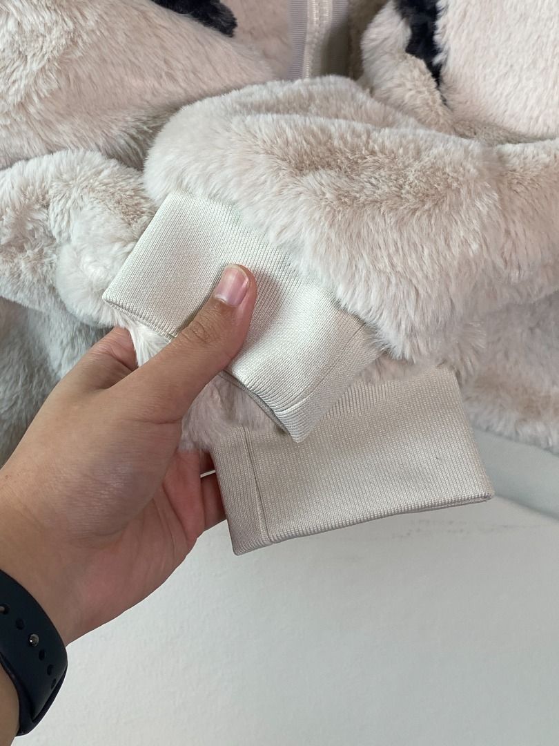 nike leopard fur jacket