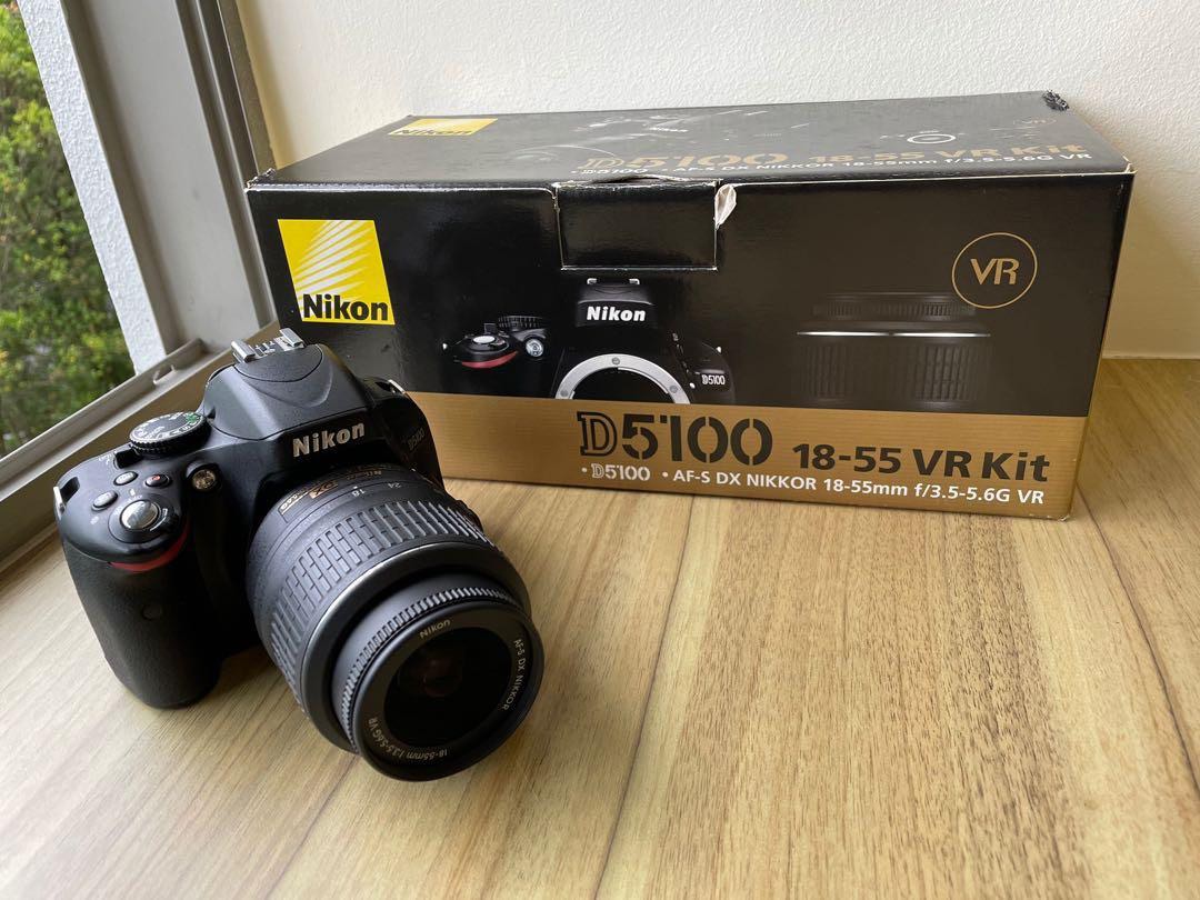 Nikon 5100 with 1855 and 50mm 118g lens, Photography, Cameras on