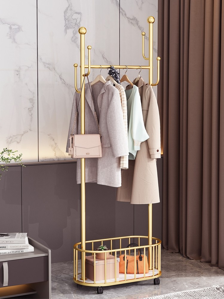 100cm Clothes Rack Slim Stylish Space Saving - Wood - Home & Lifestyle >  Personal