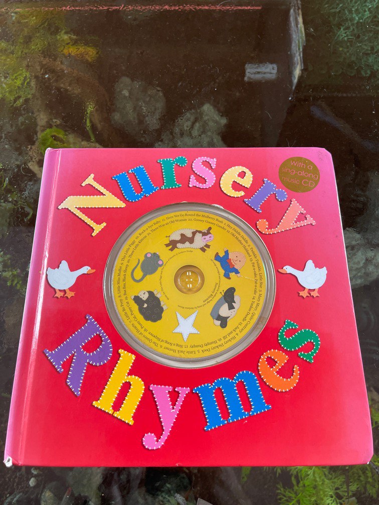 Nursery rhymes with audio CD (songs), Hobbies & Toys, Books & Magazines