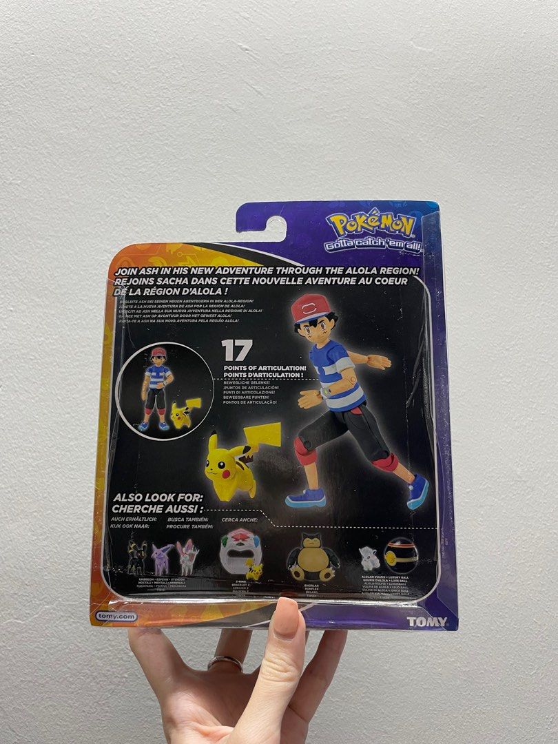 Tomy: Pokemon - Ash & Pikachu Action Figure (Alola)