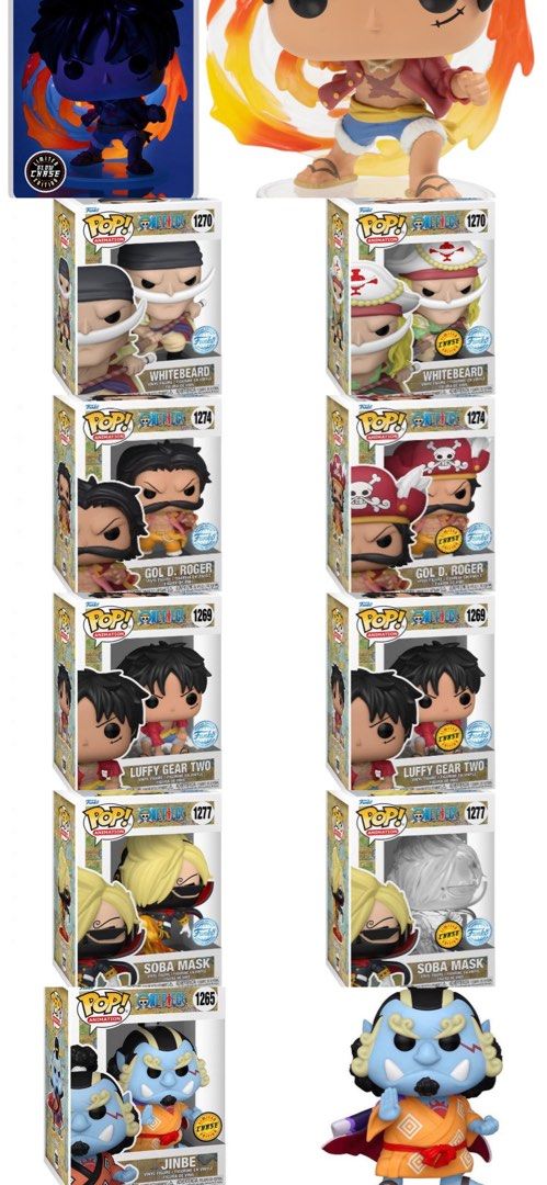 one piece funko pop bundle