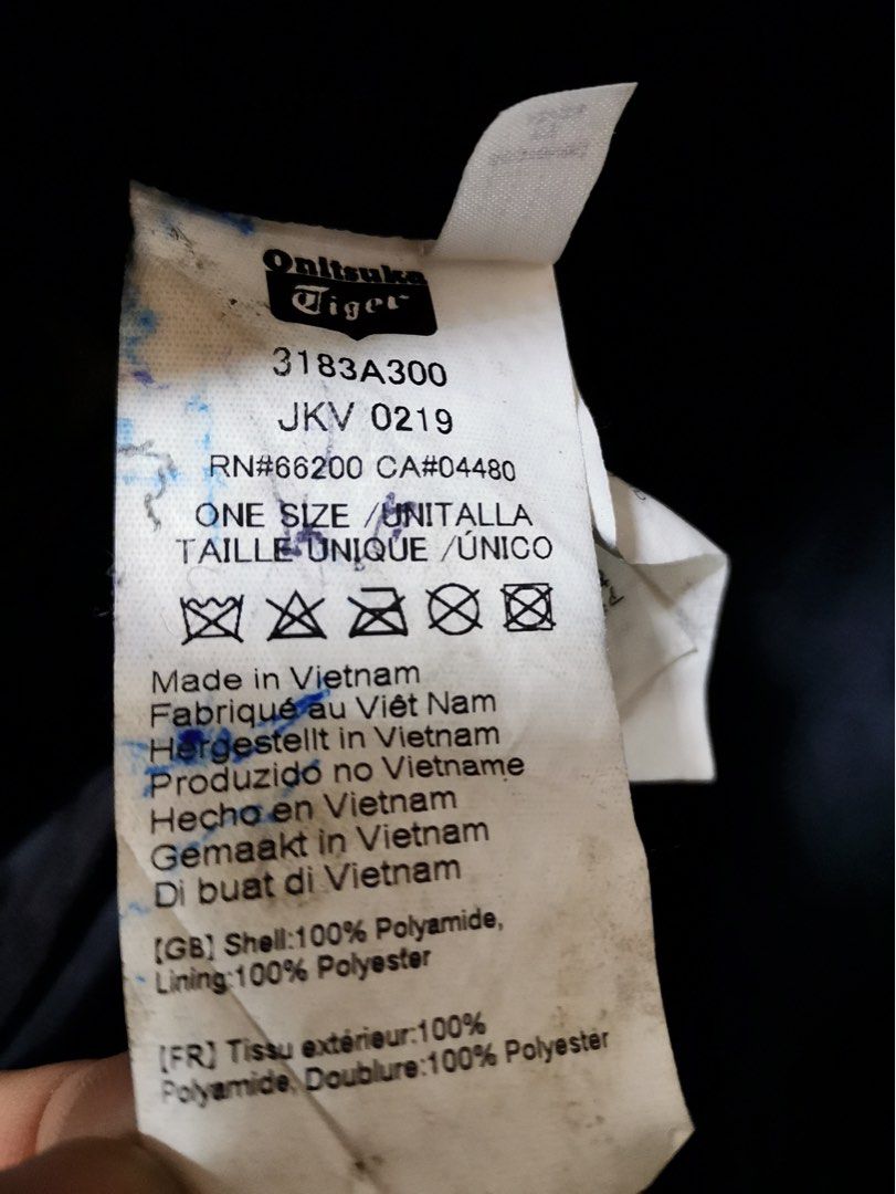 onitsuka tiger waist bag