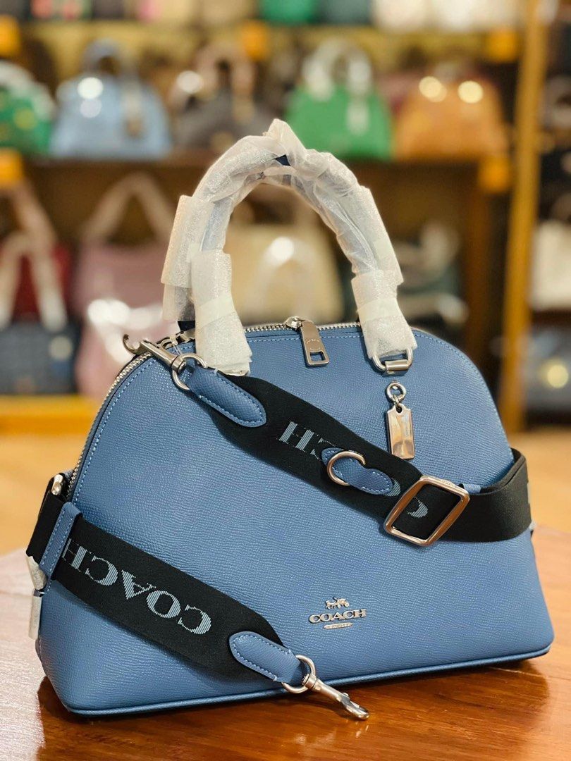 Coach thick sale strap