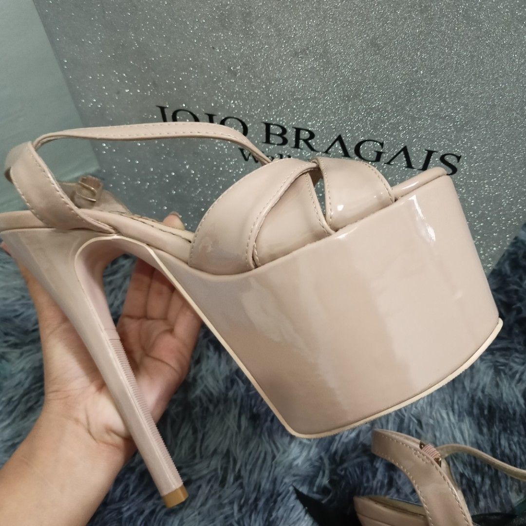 Original 6 inches Jojo Bragais Heels in Pia Size 6, Women's ...