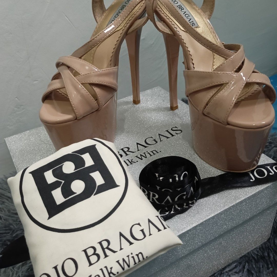 Original 6 inches Jojo Bragais Heels in Pia Size 6, Women's ...