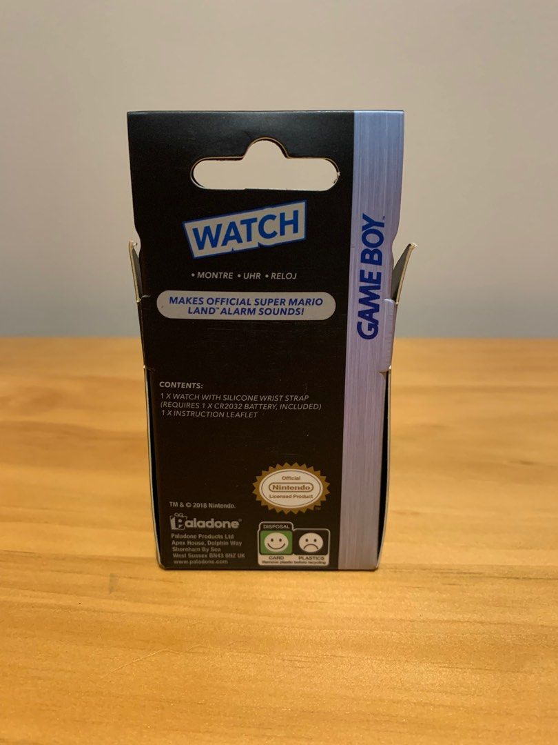 Paladone Nintendo Game Boy Wrist Watch, Video Gaming, Gaming