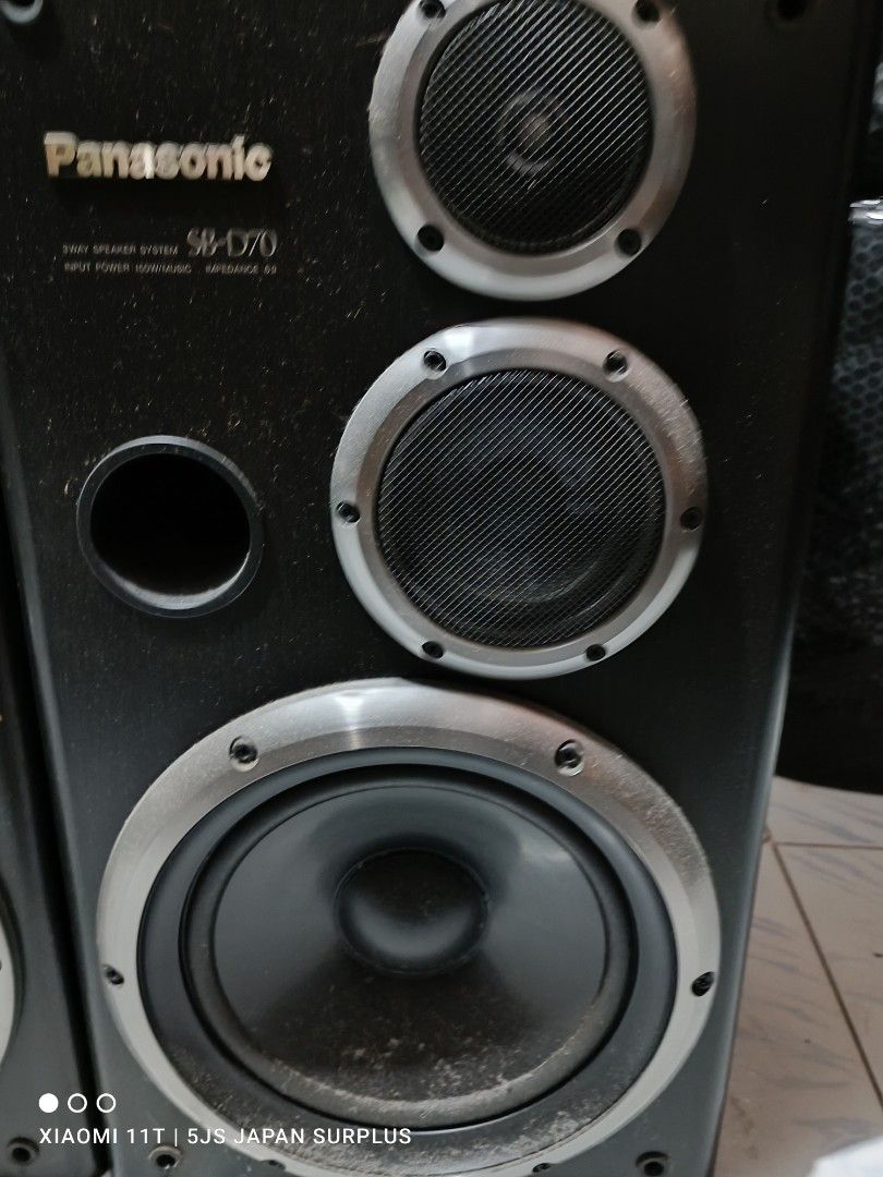 Panasonic 3way speaker SB-D70 150WATTS, Audio, Soundbars, Speakers ...