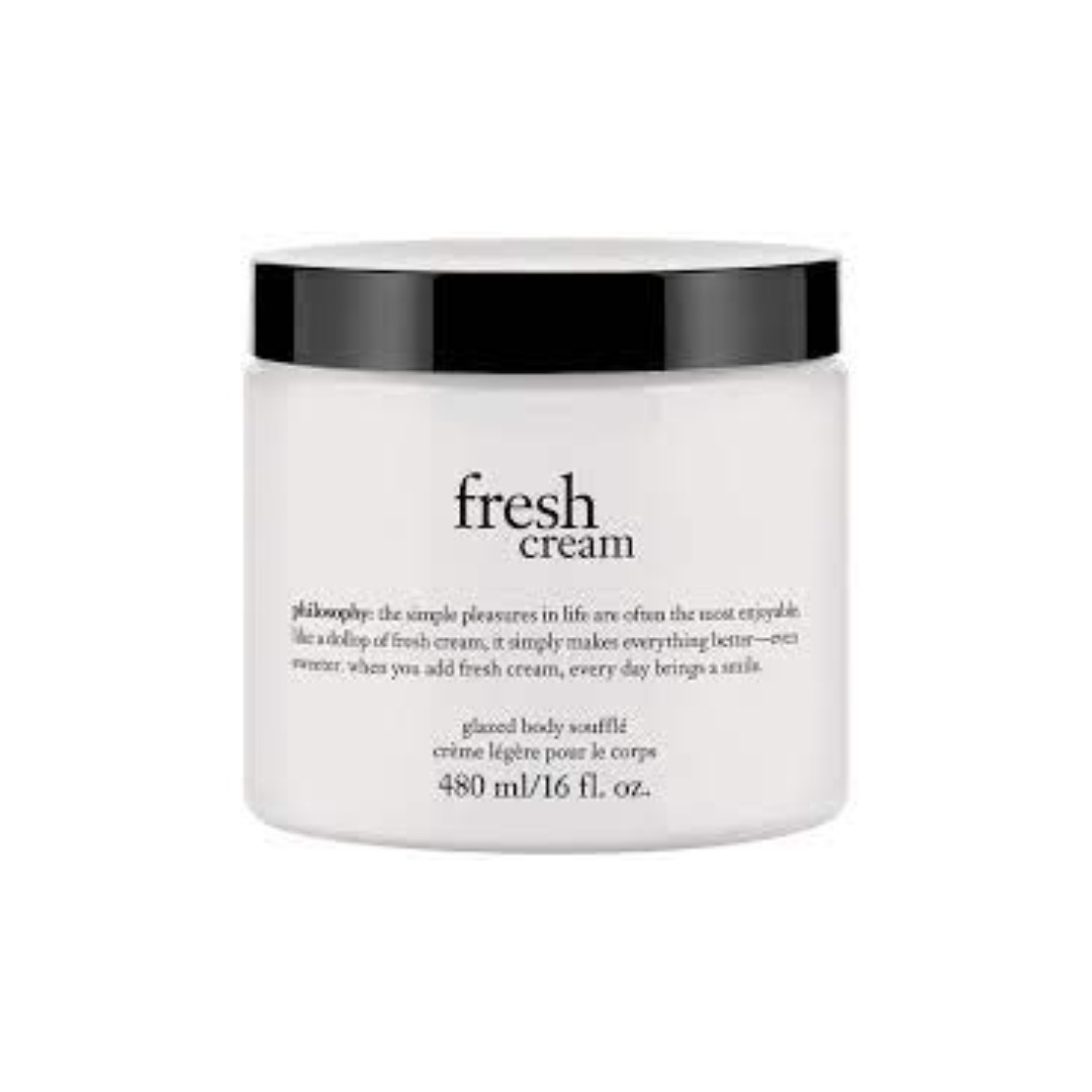 Philosophy Fresh Cream Glazed Body Souffle 480ml, Beauty & Personal