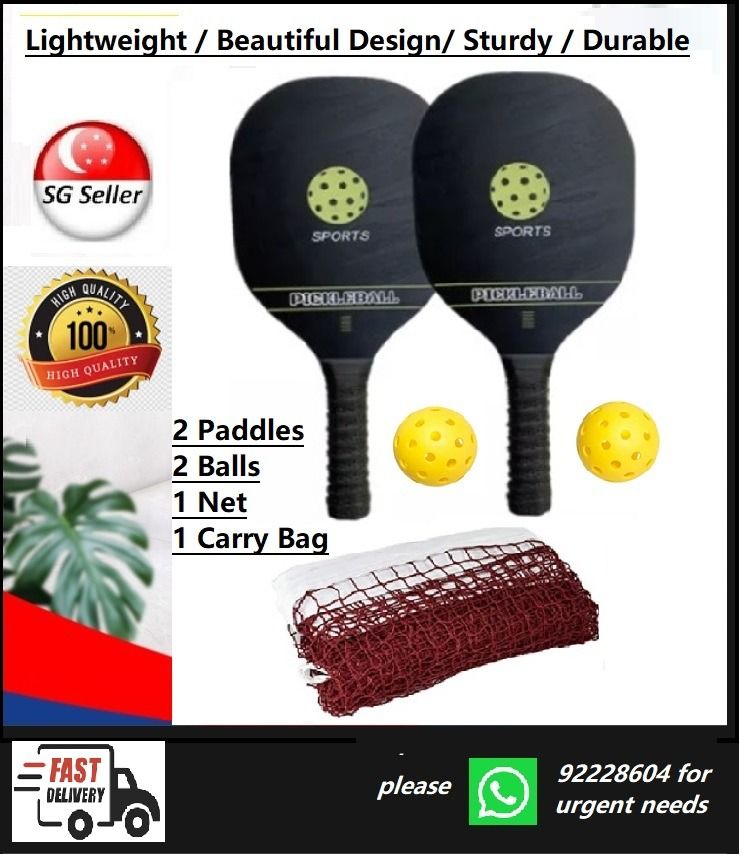 High quality Pickleball Paddles Set ,Lightweight Pickleball Racket, 2