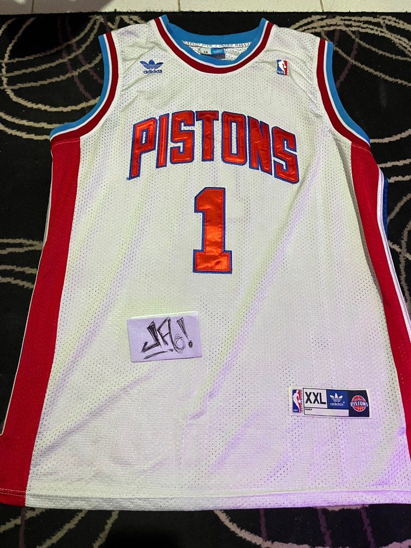Piston iverson jersey, Men's Fashion, Activewear on Carousell
