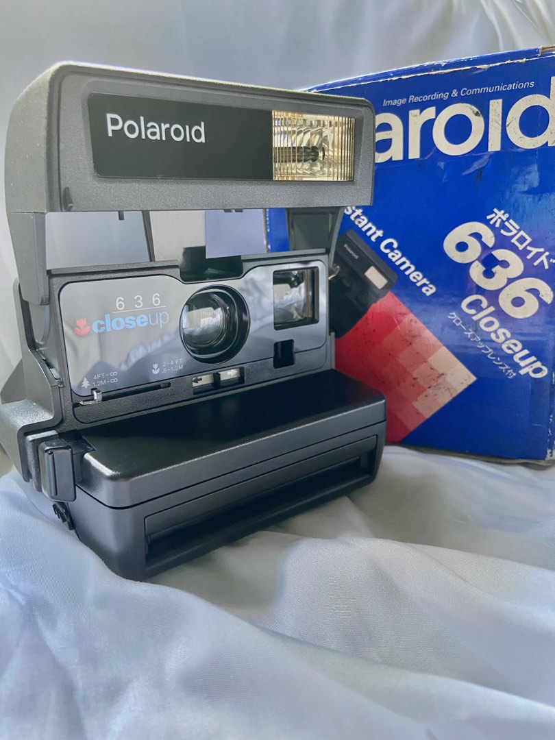 Polaroid 636 Closeup Instant Camera, Photography, Cameras on Carousell