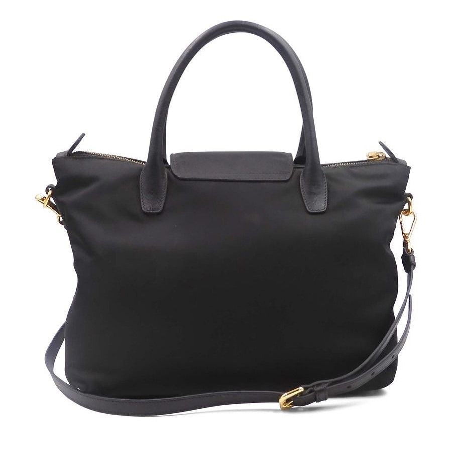 PRADA BN2541 TESSUTO SAFFIANO SHOPPING BAG NERO Luxury Bags Wallets on Carousell